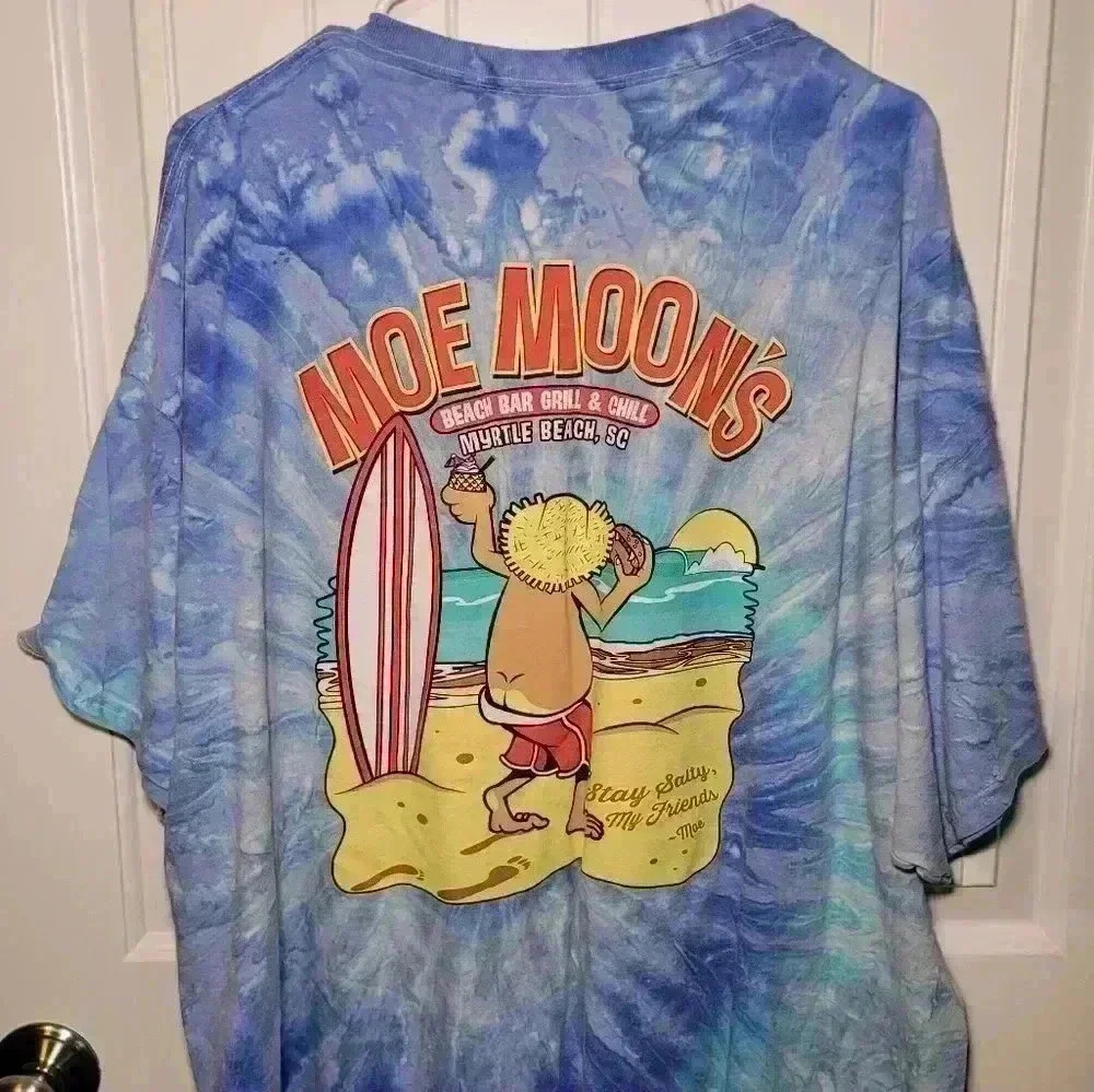 Tydi Moe moon's Myrtle Beach T 100% cotton 3X. - Picture 5 of 5